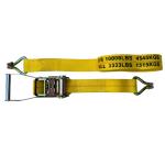 2 x 30' Ratchet Strap w/ Double J Wire Hooks